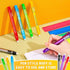 Crtiin 30 Pcs Retractable Erasers, Pen Style Mechanical Eraser, Funny Portable with Grip for Artists or Students