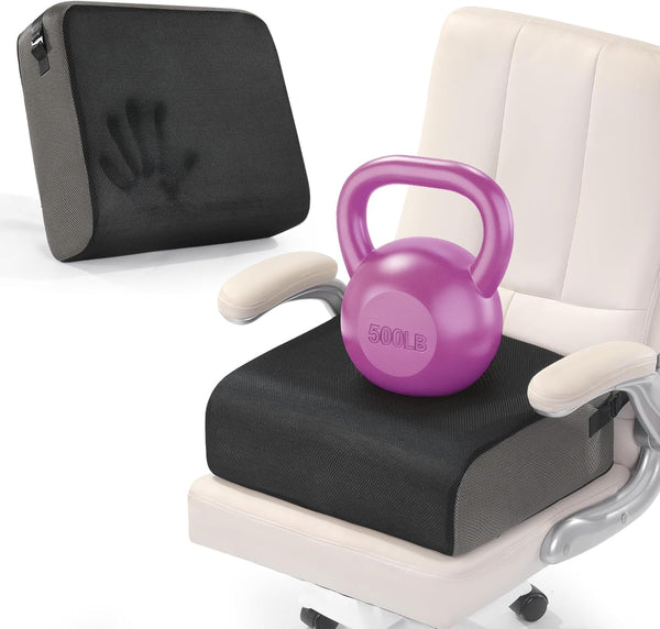 BALAPET Extra Thick Seat Cushion, Memory Foam Office Chair Booster Cushion to