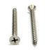 Bolt Dropper Stainless Steel Flat Head Phillips Screws - Pack of 100 #6 x 1-Inch Wood Screws, Durable and Rust-Resistant