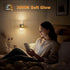 Wall,2 Pack 3000K Dimmable JandCase Night Light, Night Lights Plug into LED Night Light with Adjustable Brightness