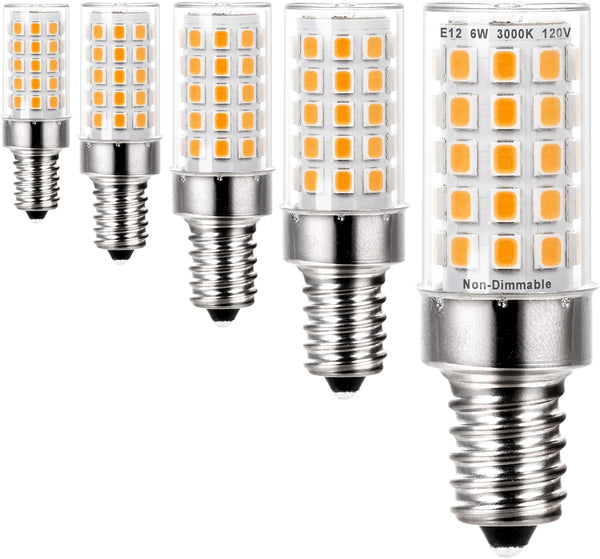 Ziomitus E12 C7 LED Candelabra Light Chandelier Bulbs Kx-2000 60 Watt Halogen