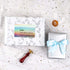 WRAPAHOLIC Hello I'm What You've Been Waiting for Stickers, Black Ink Holographic Silver Labels