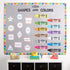 Eureka Crayola Colors and Shapes Classroom Bulletin Board Set, 28 Pieces for Teachers