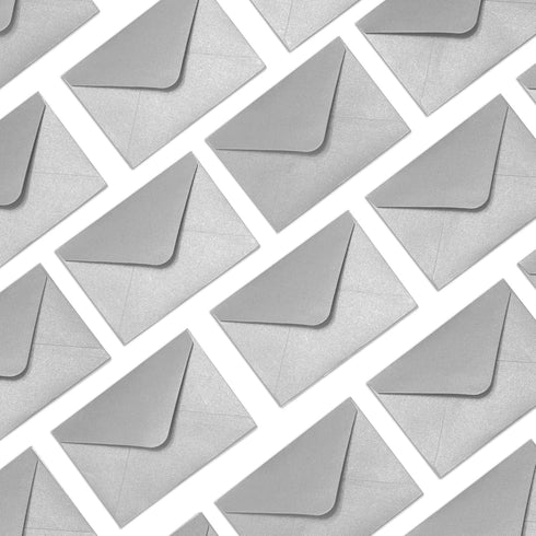 Gift Card Envelopes - 100-Count Mini Paper Business Card Envelopes, Bulk Tiny Envelope Pockets for Small Note Cards,