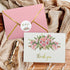 90 Pack, 4x6 VANRA Floral Thank You Cards with Envelopes and Stickers Bulk Pink Thank You Note Cards with Envelopes