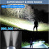 99,000 taoquwe Flashlights High Lumens LED Rechargeable, Lumen Super Bright Flashlight High Power USB Flash