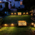 4 Pack Solar Deck Lights Outdoor, Waterproof Solar Step Lights, Outdoor Solar Lights for Outside Stairs, Step, Fence