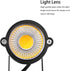 5W 110V Lemonbest LED Landscape Up Down Light White LED Decorative Spotlight Lamp with Plug for Indoor Outdoor Yard