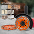 FEWELL 4 1/2” Concrete Grinding Wheel, Double Row Diamond Cup Wheel with 7/8” Arbor