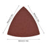 80 Grit Triangular Multitool Sandpaper 80mm for Wood Sanding, Pack of 20, Fit 3-1/8 Inch Oscillating Multi Tool Pads