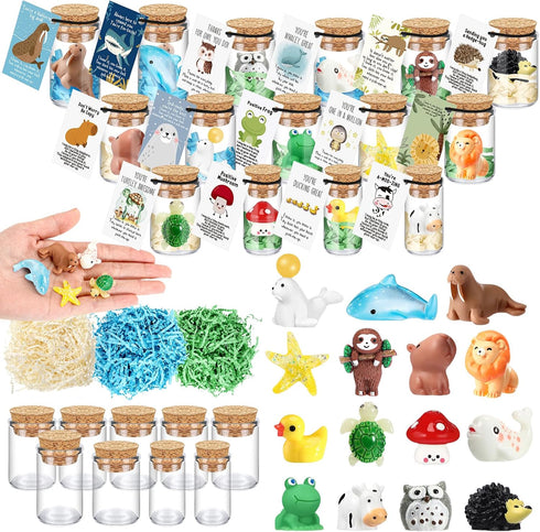Fumete 60 Set Employee Appreciation Gifts Bulk for Teacher Nurse Animal Pun