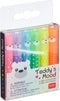 Legami Set of 6 Mini Highlighters, Teddy's Mood, 6 Pieces
