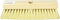 DQB INDUSTRIES 08755 Tampico Deck Scrub Brush with 1 Tapered and 1 Threaded Hole,
