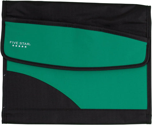 Five Star Expanding File Folder | 8-Pocket Expandable Folder | Green (73923)