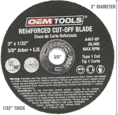 OEMTOOLS 26524 5-Piece Drill Mandrel Adapter, Versatile Tool Adapter for DIY Projects and Professional Use