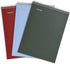 Mintra Office TOP BOUND Durable Spiral Notebooks, Arctic Ice, Chili Oil, Green Olive, College Ruled, 3-Pack