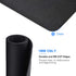 cimetech Mouse Pad, Non-Slip Rubber Base, Water-Resistant, Stitched Edge, Premium-Textured, 10.6×8.3 inches (1MM-Black)