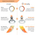 Wirefy Heat Shrink Wire Connectors Kit - Resistant Electrical Connectors - Automotive Butt Connectors - Insulated Ring,