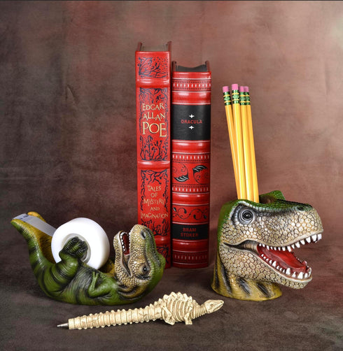 Streamline Imagined T-Rex Tape Dispenser for Office or Home Use