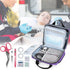 Trunab Utility Nurse Case Padded Stethoscope Case, Hold Two Stethoscopes/BP Cuffs and Nurse Accessories, Small Empty