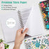 Spiral Notebook, 4 Pack A5 Lined Journal for Women, Hardcover with 2 Pockets, 160 Pages, 6.3" x 8.46"