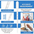 Transfer Pipettes, 3ml, 500pcs Disposable Plastic Droppers for Precise Measuring