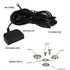 Alphastat Table Mat Grounding Kit - Universal Snap Kit with 15' 1 Meg Male Low Profile Ground Cord