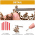 Miniature and Model Files - 9 Piece Diamond File Set (Round, Flat, Triangular)