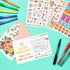 Avery 30 Sheets Planner Stickers Variety Pack, 1,656 Productivity Stickers for Planner, Journal or Calendar (6785)