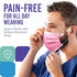50 2,000 1, 3-Ply Commuting Medtecs Face Mask Disposable Available in & pcs ASTM Level Breathable, Soft Fit Adult Size