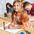 SCRIBBLEDO 11”x14” 1 Point Perspective Grid Dry Erase Board, Double-Sided Graphing Charts for Home School