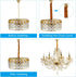 5ft PATIKIL Lamp Chain Cover, Chain Protective Sleeve Washable with Zipper for Chandelier Lighting Wires Swing Light