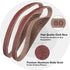 WORKPRO 36 Pack 1 x 30 Inch Sanding Belts, Aluminum Oxide Abrasive for Woodworking, Metal Polishing