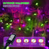 2PK 100 C9 98FT C9 13 LORRYTE Extendable Purple and Green LED Halloween Lights Indoor Outdoor Waterproof, Super Bright