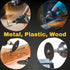 Drilax Rotary Tool Cutting Discs, 50 Pcs Cut Off Wheels, Double Fiberglass Reinforced Tool Set with 4 Mandrels