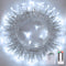 JMEXSUSS White Christmas Lights with Remote, 33ft 100 LED Battery Operated Christmas