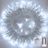 JMEXSUSS White Christmas Lights with Remote, 33ft 100 LED Battery Operated Christmas