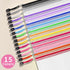 EVERECO 30 Pack A3 (16.7x12 Mesh Zipper Pouch Bags in) - Large Plastic Zipper Pouches for Organizing, Board Game