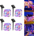 Galavasen Solar Fairy Lights Outdoor Waterproof, 2 Pack 112Ft 300LED Color Changing Solar