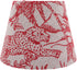UKCOCO Embroidered Fabric Lamp Shade 7 Inch Drum Lampshade for Table Lamps