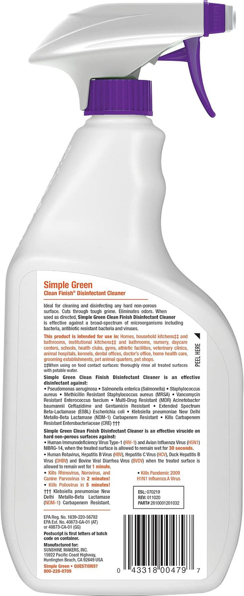 32 OZ. CLEAN FINISH DISINFECTANT