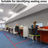 Zonon 4 Roll 100 Feet Carpet Marker Strips for Classroom Decoration - School Teachers Supplies