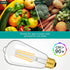 4-Pack Vintage 8W ST64 LED Edison Light Bulbs, 100W Equivalent, 1400LM, E26 Light Bulbs, 2700K Warm White, Antique