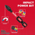 Impact Tough Magnetic Mixed 23Pack Insert Driver Bits, S2 Alloy Steel Screwdriver Power Bits Set with Magnetic Bit