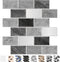 URCOLOR 10-Sheet Subway Tile Peel and Stick Backsplash for Kitchen,12"x12" Self Adhesive