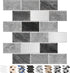 URCOLOR 10-Sheet Subway Tile Peel and Stick Backsplash for Kitchen,12"x12" Self Adhesive