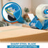 Perco Packing Tape Dispenser Gun for Efficient Packaging and Storage - Blue, Fits 1.88-Inch Tape Rolls