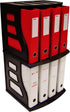Vinyl Record Storage Holder, LP Box, Scrapbook 12x12 Paper Rack, Desktop Organizer, Stackable Filing Crate