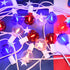 G40 27.8 4th 25+3 Bulbs, LED Red White and Blue Lights, FT of July Lights Plug in with Patriotic Decorations Outdoor