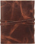 Leather Journal, 8x6 inch, Lined Deckle Edge Paper, Handmade Writing Notebook, Vintage Key, for Men & Women